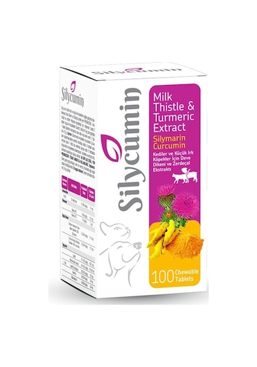 Bio Petactive Silycumin Küçük Irk Köpek Vitamini 100 Tablet 50 G