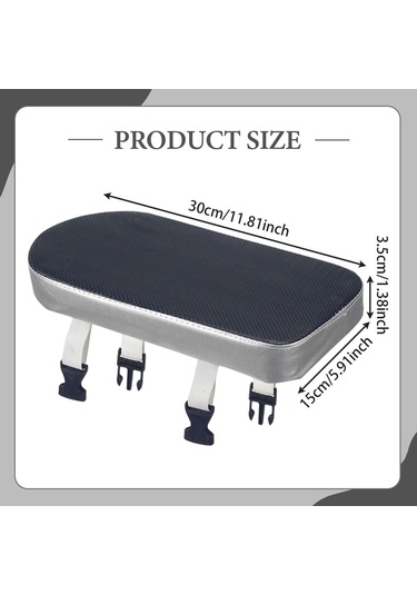 Homyl Bisiklet Arka Koltuk Minderi Yumuşak Konfor Dağ Bisikleti Siyah Ve Gümüş
