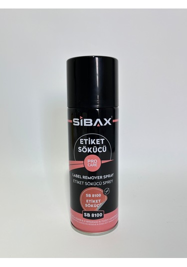 Sibax Etiket Sökücü Sprey 200 Ml 1 adet