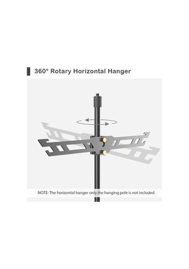 Ranyeek Alüminyum Fener Sandalyesi Kafa Tabanı - 29cm Genişlik, 53.5g Ağırlık, Yatay Asma Ve Bağlantı Parçaları Seti Çok Renkli