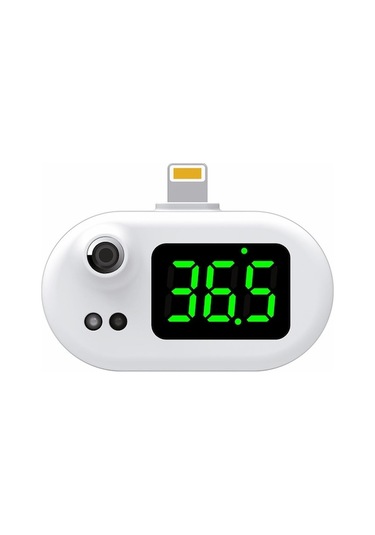 Akıllı Telefon Termometresi - Hızlı Ve Hassas Ölçüm 1 Saniye, 0.2 - Kablosuz, Taşınabilir