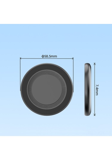 Youmex İphone 15/14/13/12 Magsafe Uyumlu Aluminyum Manyetik Telefon Desteği, 1/4 Vida Deligi İle