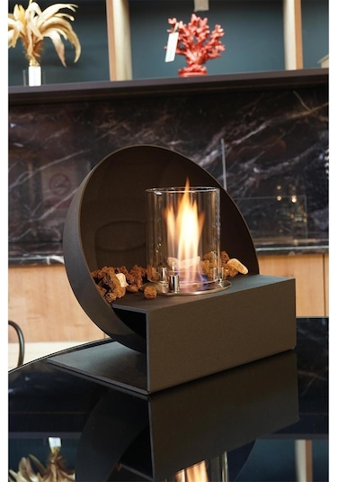 Rehome Korflame Metto Masaüstü Şömine