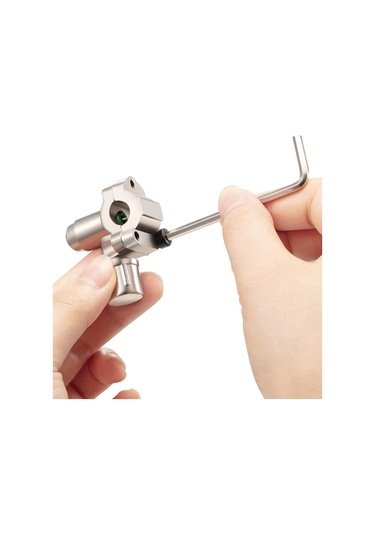 2 Adet Mermi Delme Musluk Vana Kiti 1/4, 5/16, 3/8 İnç Dış Çaplı Borularla Uyumludur