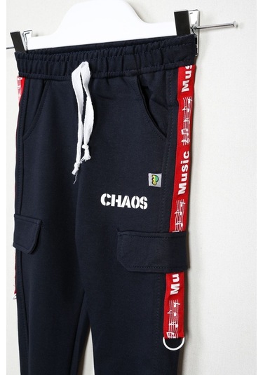 Gimeravm Gimer - Cepli Yazı Baskılı Eşofman - Mşl1603G Çok Renkli