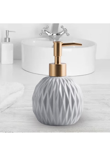 Suntek Seramik Sabunluk Ev Otel Tedarik Duş Şampuanı Mavi