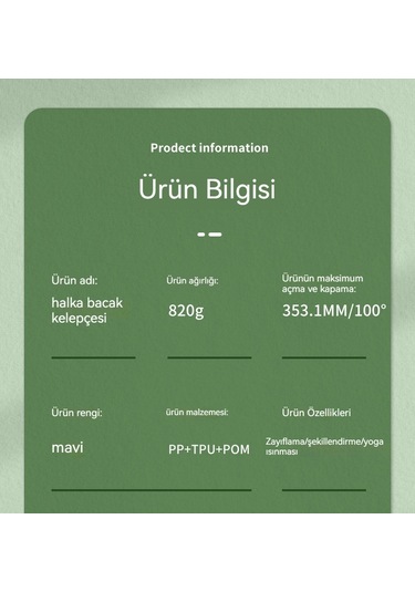 Jzcat Halka Bacak Masajı Ev Yoga Fitness Bacak Masajı - Gri