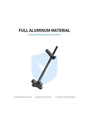 Novahub Gm961 Alüminyum Dikey Ekran Kartı Tutucu Soğutma Standı, Siyah 8.3 İnç