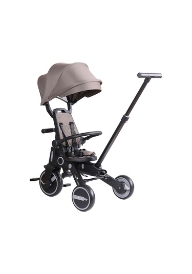 Merkür Bebe Falky 7in1 Katlanabilir Üç Tekerlekli Bebek ve Çocuk Bisikleti Yeşil