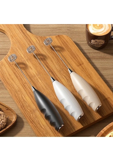 Elmpaly Beyaz 1 Adet Taşınabilir Elle Tutulan Süt Köpürtücü Ve Mini Çırpıcı Diğer