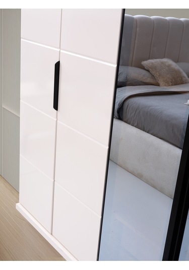 Houston 6 Kapaklı Gardırop %100 Mdf