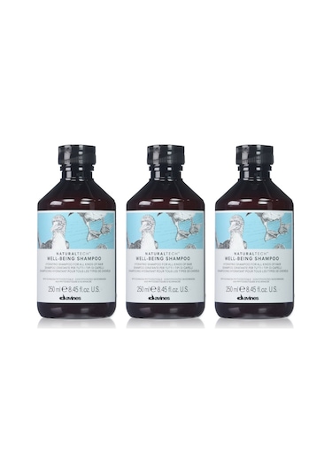 Davines Well Being Hassas Baş Derisi İçin Ne Nemlendirici Şampuan 3 x 250 ML