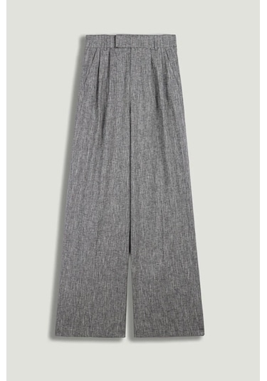 N26yn3499 Nocturne Pantolon Gri Melange