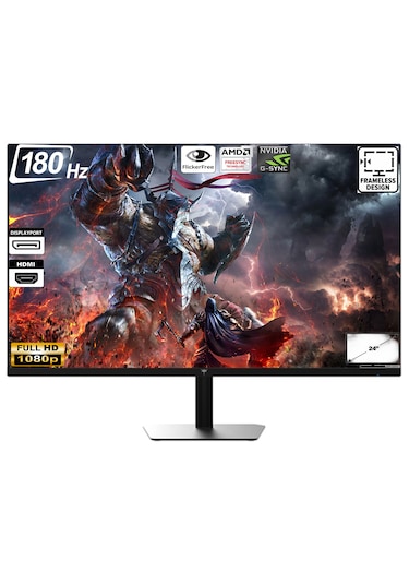 Ktc H25T7 24.5" 1 MS 180 Hz HDMI+Display Freesync Full HD Fast IPS LED Monitör