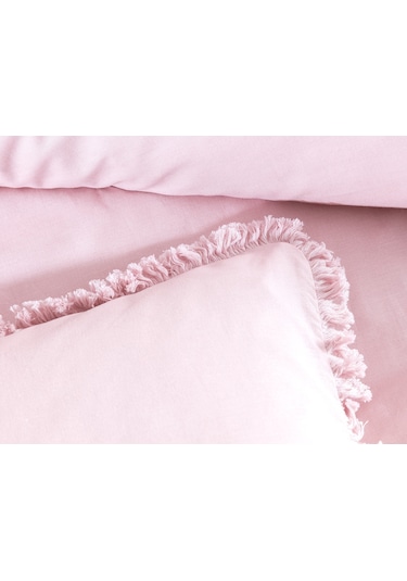 Madame Coco Sona Tek Kişilik Püsküllü Nevresim Takımı Nt0000000143tek Kişilik-pudra