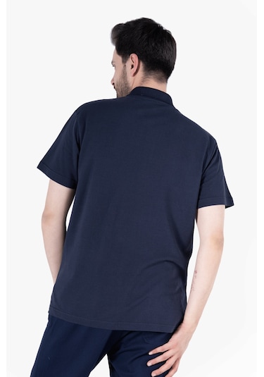 Polo Yaka T-shirt %100 Pamuk Cepli Lacivert