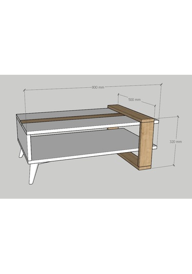 Emkawood Windy Orta Sehpa