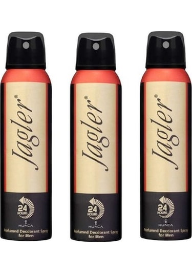 Jagler Classic Erkek Sprey Deodorant 150 ML x 3