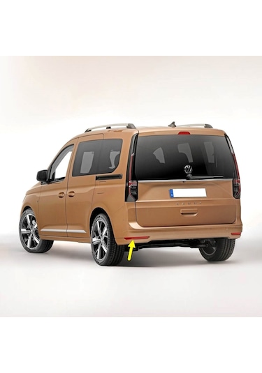 Vw Caddy 2021-2024 Sol Arka Tampon Alt Köşe Reflektörü 2k5945105d