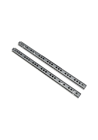 17 Mm Teleskopik Bilyalı Çekmece Ray 438 Mm 1takım