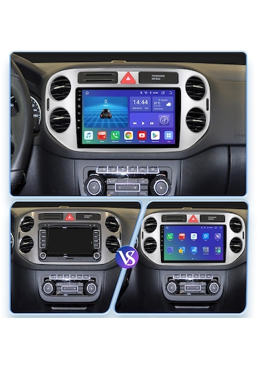 Volkswagen Tiguan 2006-2016 Android Multimedya 4GB-64GB Carplay 9 İnc Hd IPS