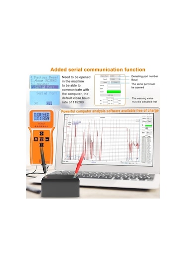 Prestigegoods W Voltaj Test Taşınabilir Rc3563 Pil Elde Direnç Dahili Cihazı 200 100v Gw