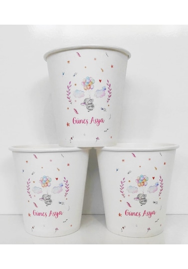 Kişiye Özel Baskılı Karton Bardak Maycup 500