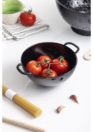 Akrilik Siyah Mini Pirinç Süzgeçi & Bakliyat Süzgeçi 3 Su Bardağı Ölçülü Diğer