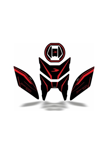 Dominar D250 Uyumlu Deeb Iron Tank Pad Kırmızı