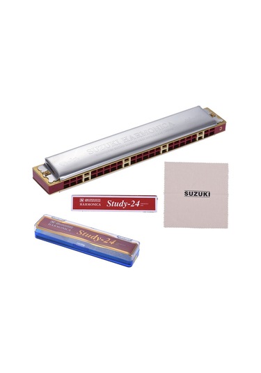 Suzuki Study 24h C Key-metal Mızıka-özel Kutu ve Bez