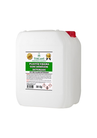 Terlans Plastik Yıkama Deterjanı Geri Dönüşüm Kimyasalı 20 Kg