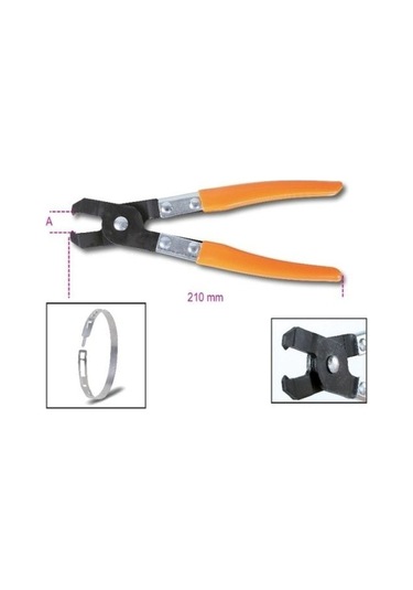 Oetıker Kelepçe Pensesi 1473p