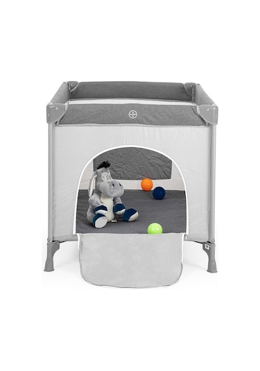 Kanz Pure&sımple Park Yatak Ve Oyun Parkı Gri