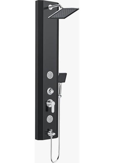 Valtemo Compact Duş Kolonu Evora Black Square Diğer