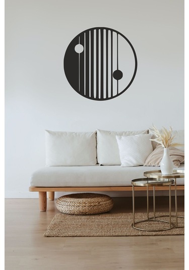 Bohem Soyut Ying Yang Duvar Dekorasyonu