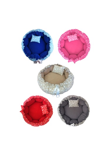 Patiderm Çift Taraflı Kedi & Köpek Yatağı İspanyol Model 80 x 80 CM