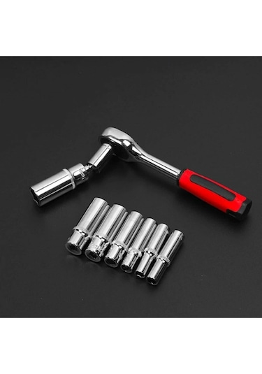 Cr-v Max 1/4 Cırcırlı Lokma Anahtar Takımı Bits Uç Seti 53 Parça