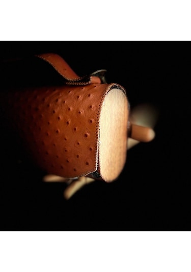 Hakiki Deri, El Yapımı Bayan Çanta, Bayan Cüzdan Larissa V33 Turuncu