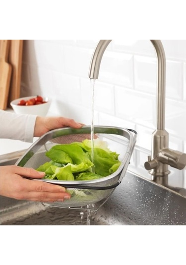 Periboia Paslanmaz Çelik Teleskopik Süzgeç Karışık Renkli