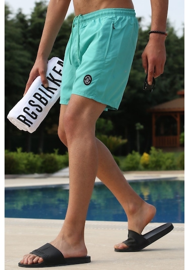 Madmext Madmext Mint Yeşili Basic Deniz Şortu 4262-mint Yeşili Mint Yeşili