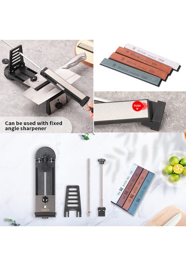 Mufunye 4 Parça Çok Amaçlı Bıçak Bileyici Taş Seti - 120 -1500 Farklı Zımpara Dereceleri