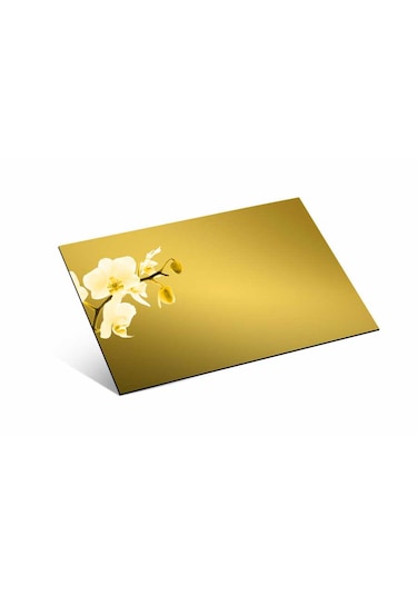 Altın Ayna Pleksi Akrilik Levha 2 Adet