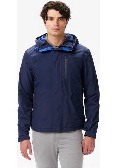 Erkek Lacivert Regular Fit Rain Breaker Yağmurluk-11478 4nv-lacivert