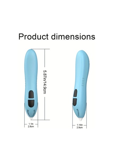 Techbloom Crh Dusuk Sicaklik 3d Yazici Kalemi Blue 12 Renk Pcl Filament Ve Sablon Rehberi Dahil