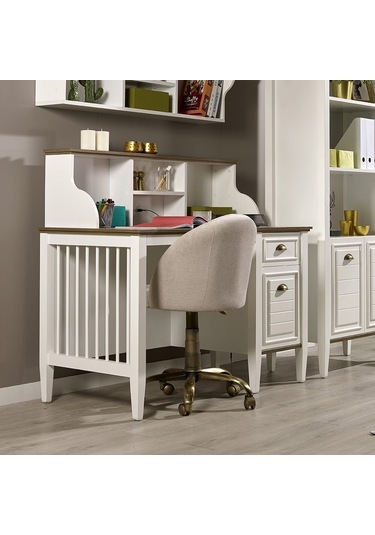 Meltem Kids Joy Genç Odası Çalışma Masası Beyaz