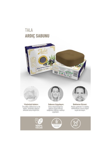 Tala Geleneksel Arındırıcı Ardıç Katranlı Sabun 150 G
