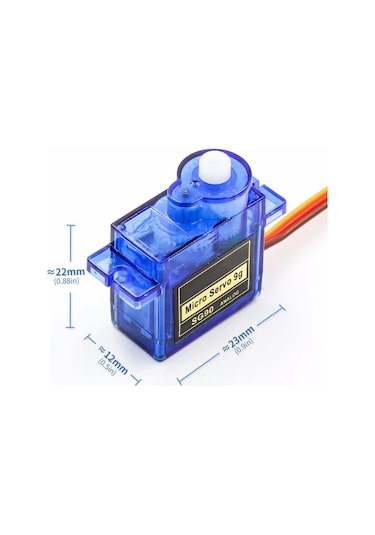Tower Pro Sg90 9Gr Micro Servo Motor Sg90 Rc Robot Araba Arduino