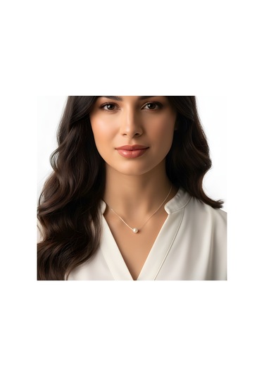 İnci Kolye - Rose Rose Gold