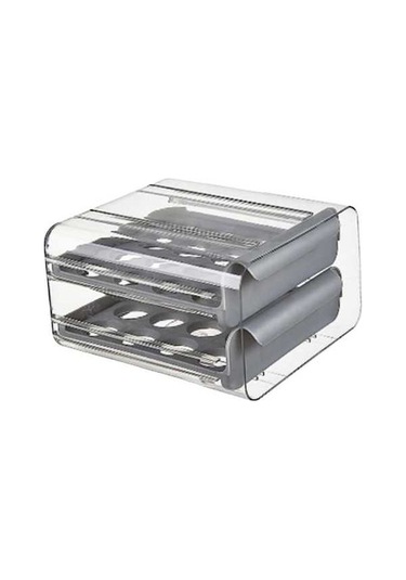 Pazly Yumurta Tutucu Suntek Magideal Kiler Için Gri Çekmecesi Buzdolabı Yi Gri