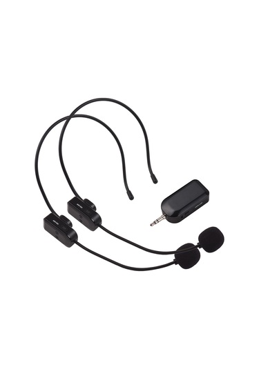 Maiyame 2.4g Kablosuz Mikrofon Seti - 3'lü Profesyonel Ses Sistemi Kulaklık, El Mikrofonu, Yakalık Mikrofon 30m Menzil 112 Karakter